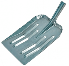 Лопата металлическая снеговая